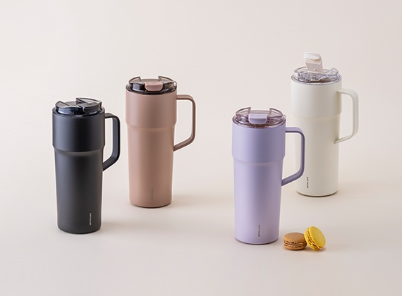 Metro Cafe Ceramic Tumbler (Large)