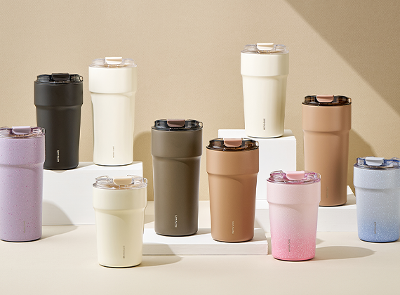 Metro Cafe Ceramic Tumbler