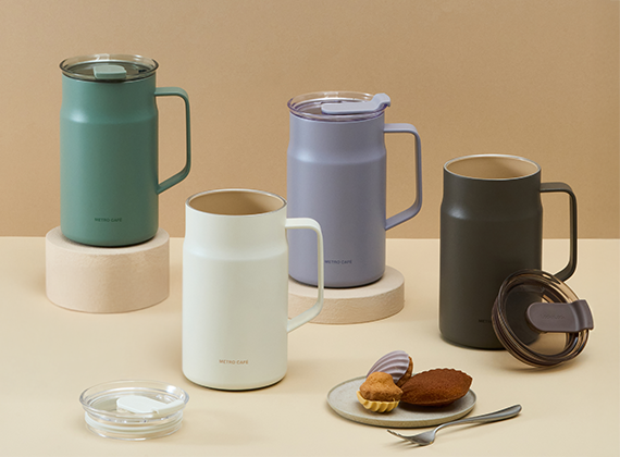 Metro Cafe Ceramic Mug